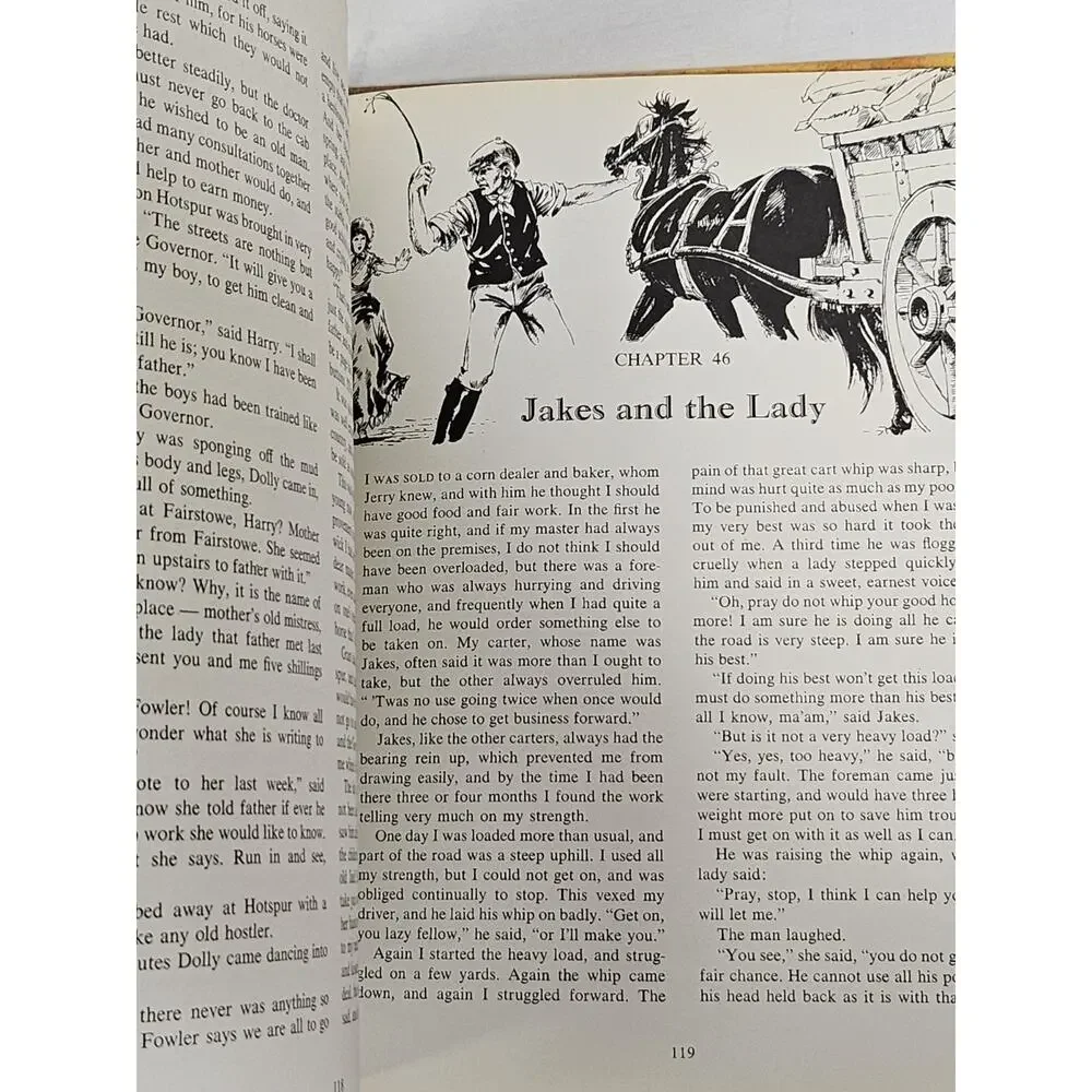 Black Beauty by Anna Sewell 1968 - Grosset & Dunlap - Illustrated - Rare - Picture 12 of 16